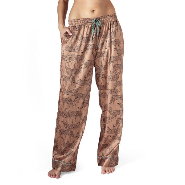 Hello Mello Feline Comfy Satin Pants