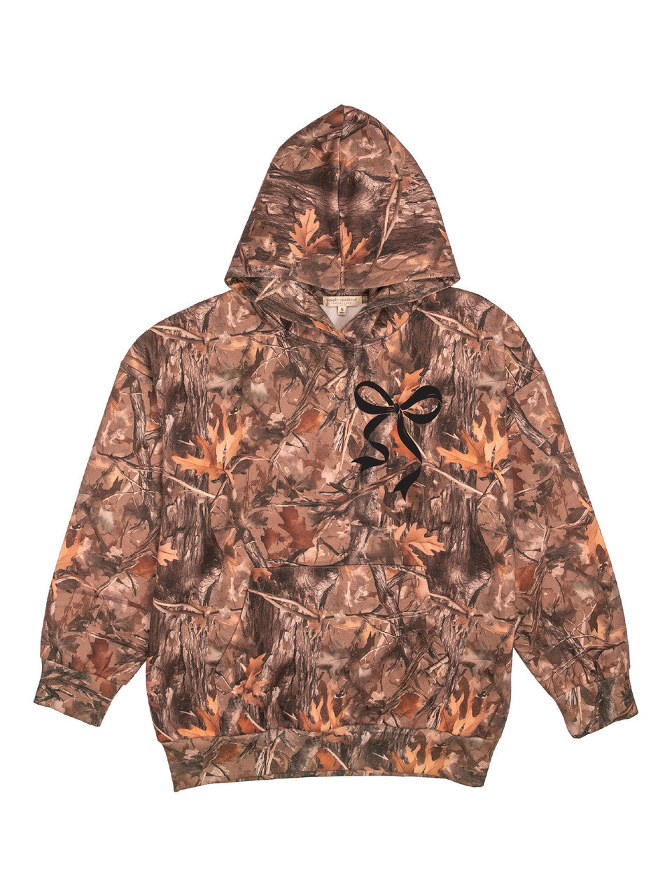 Camo Bow Hoodie