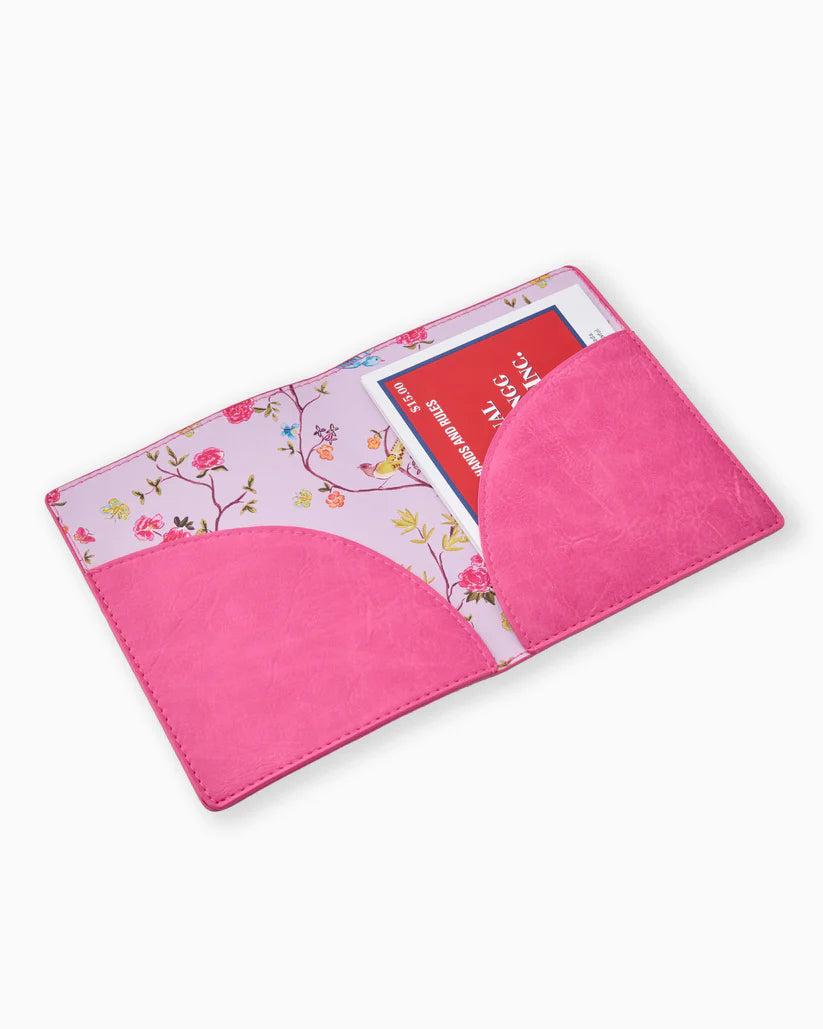 Mahjong Card Folio Hot Pink