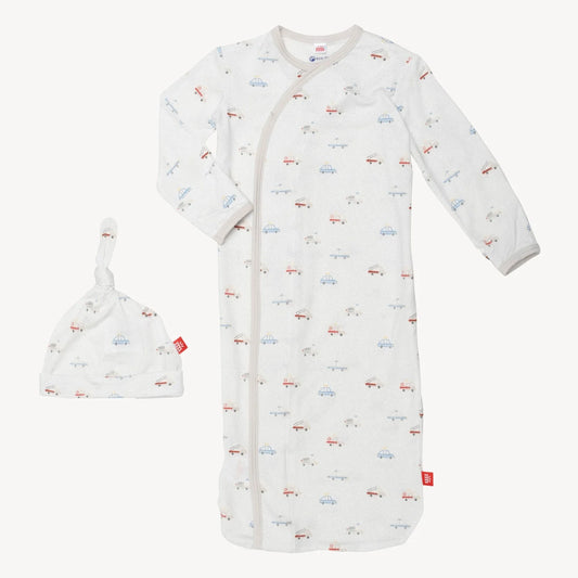 Hug Dispatcher Gown + Hat Set