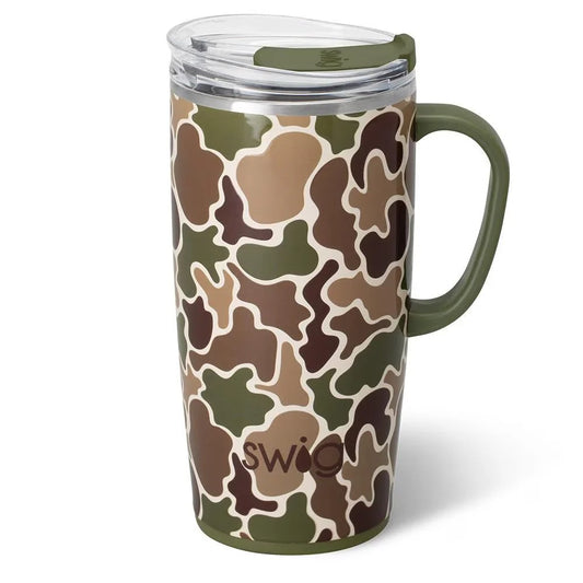 Hunting Camo 22oz Travel Mug