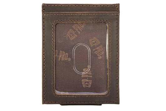 Cross Magnetic Leather Front Pocket Wallet