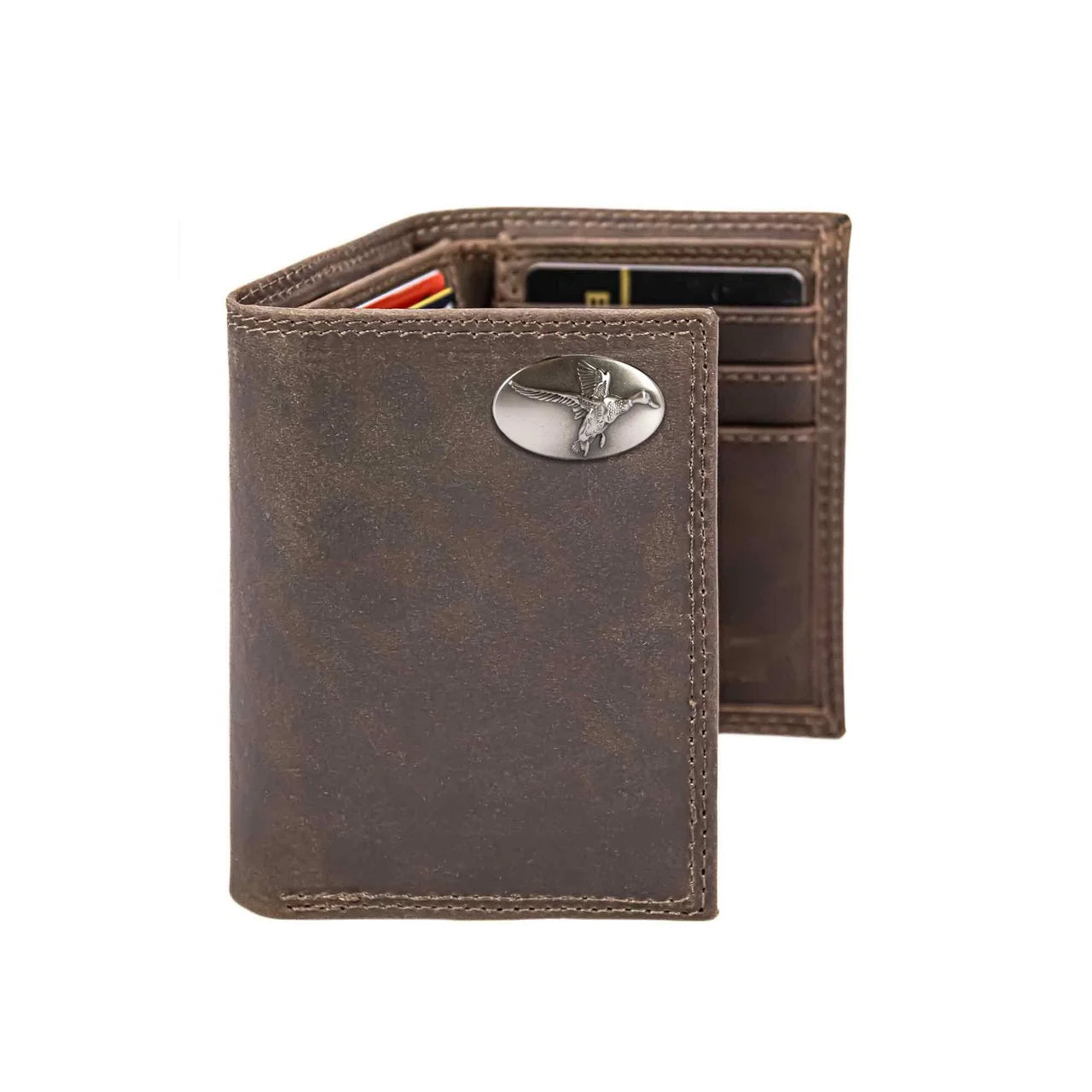 Mallard Leather Trifold Wallet