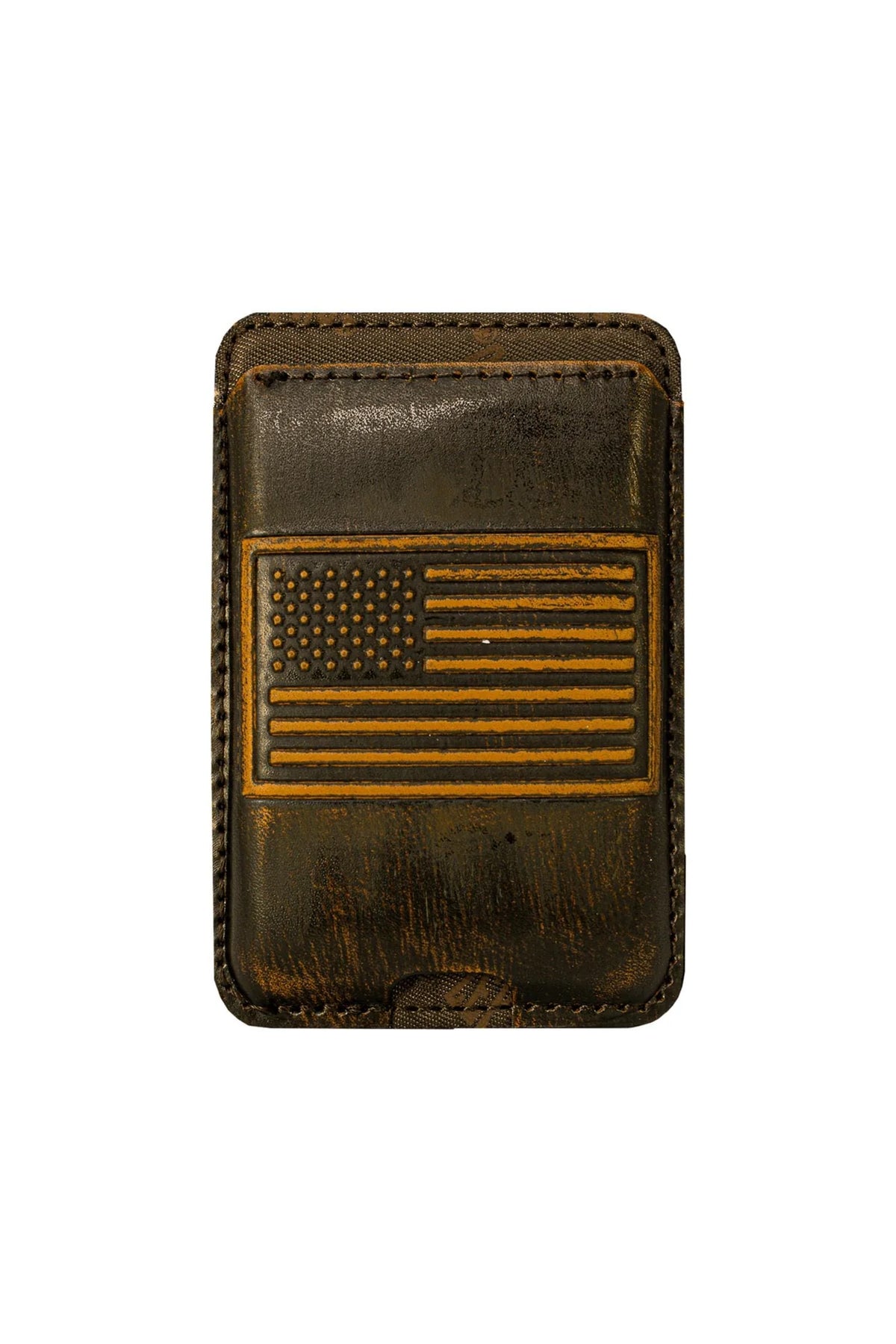 American Flag Magnetic Phone Card Holder