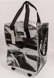 Roller Tote Silver