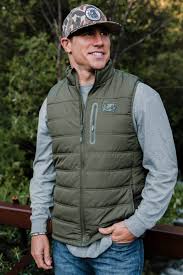 Puffer Vest Mallard Green
