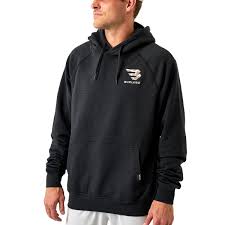 Fleece Hoodie Camo Signature Logo Heather Black