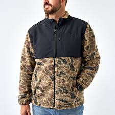 Sherpa Full Zip Jacket Rocky Mountain Camo