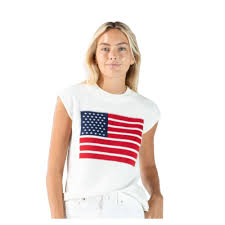 Knit Flag Tank