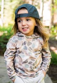 Youth Performance Hoodie in Pintail Camo