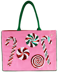 Sequin Candy Tote