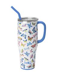 40oz Mega Mug Butterfly Bliss