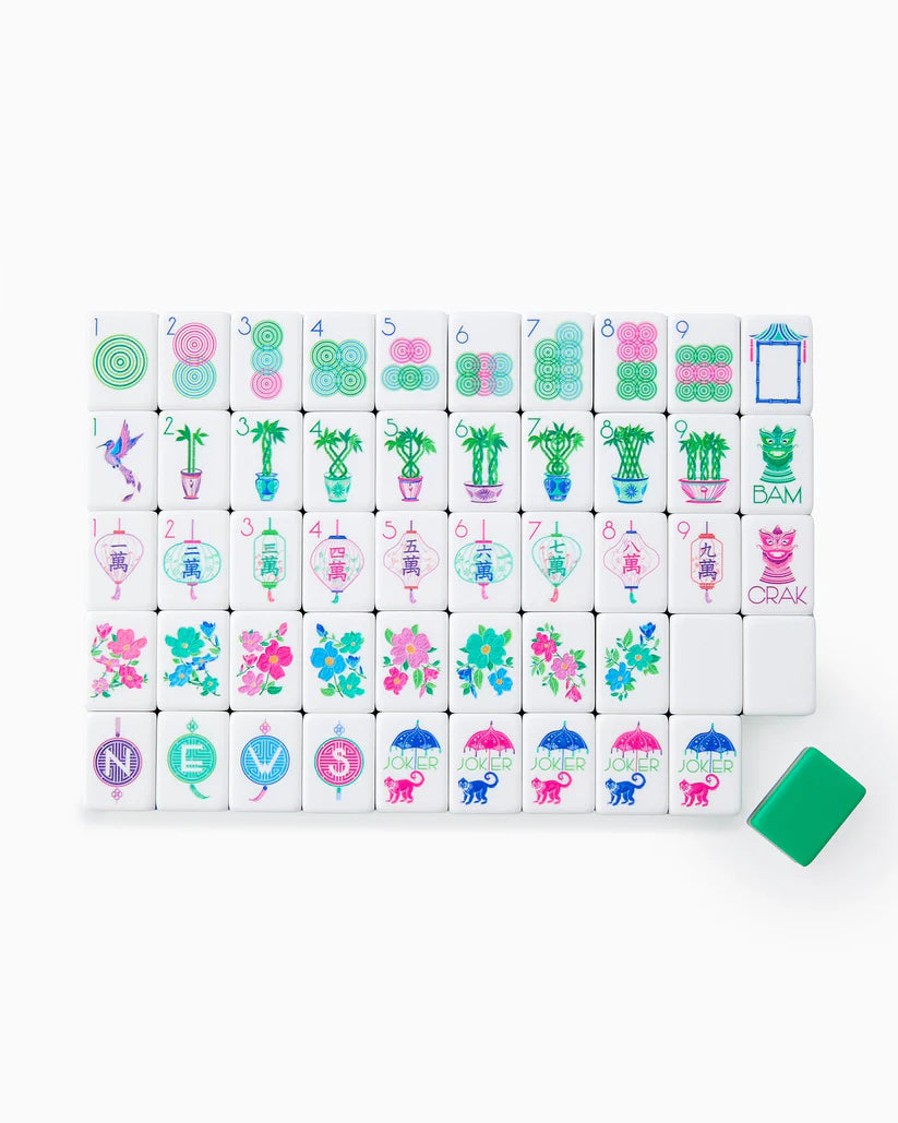 Jasmine Mahjong Tile Set