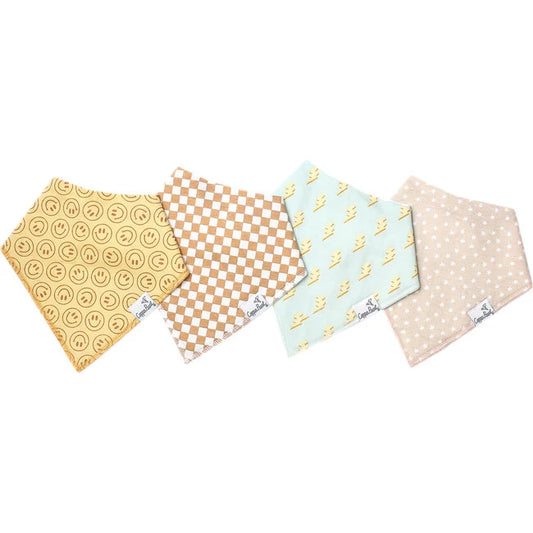 Vance Bandana Bib Set (4-Pack)