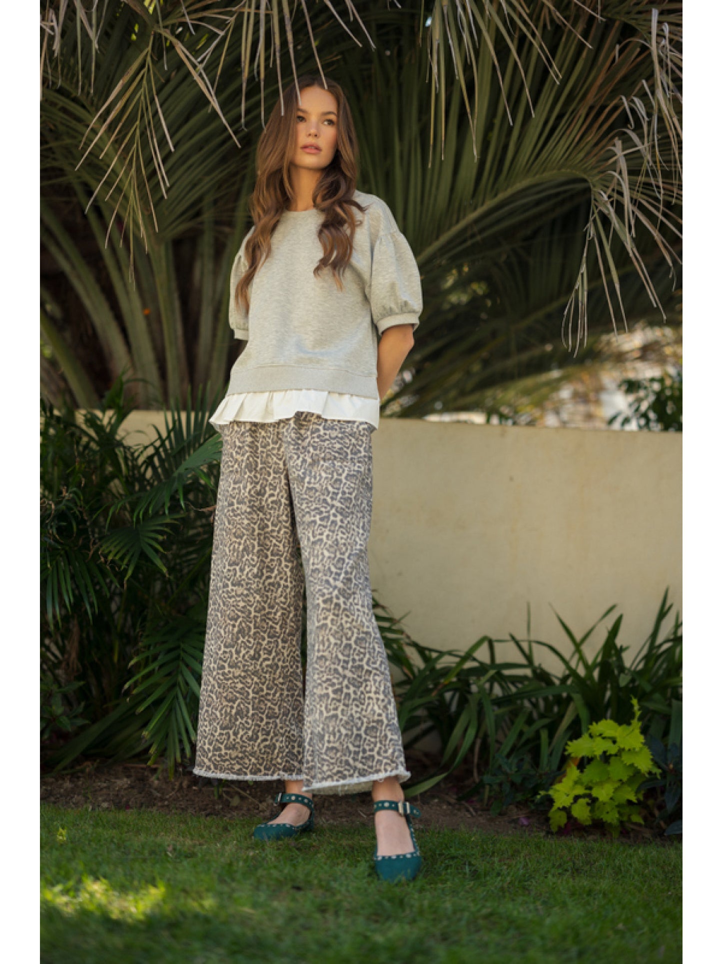 Leopard Printed Pants