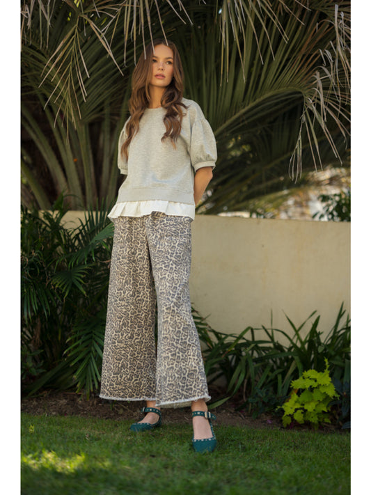 Leopard Printed Pants