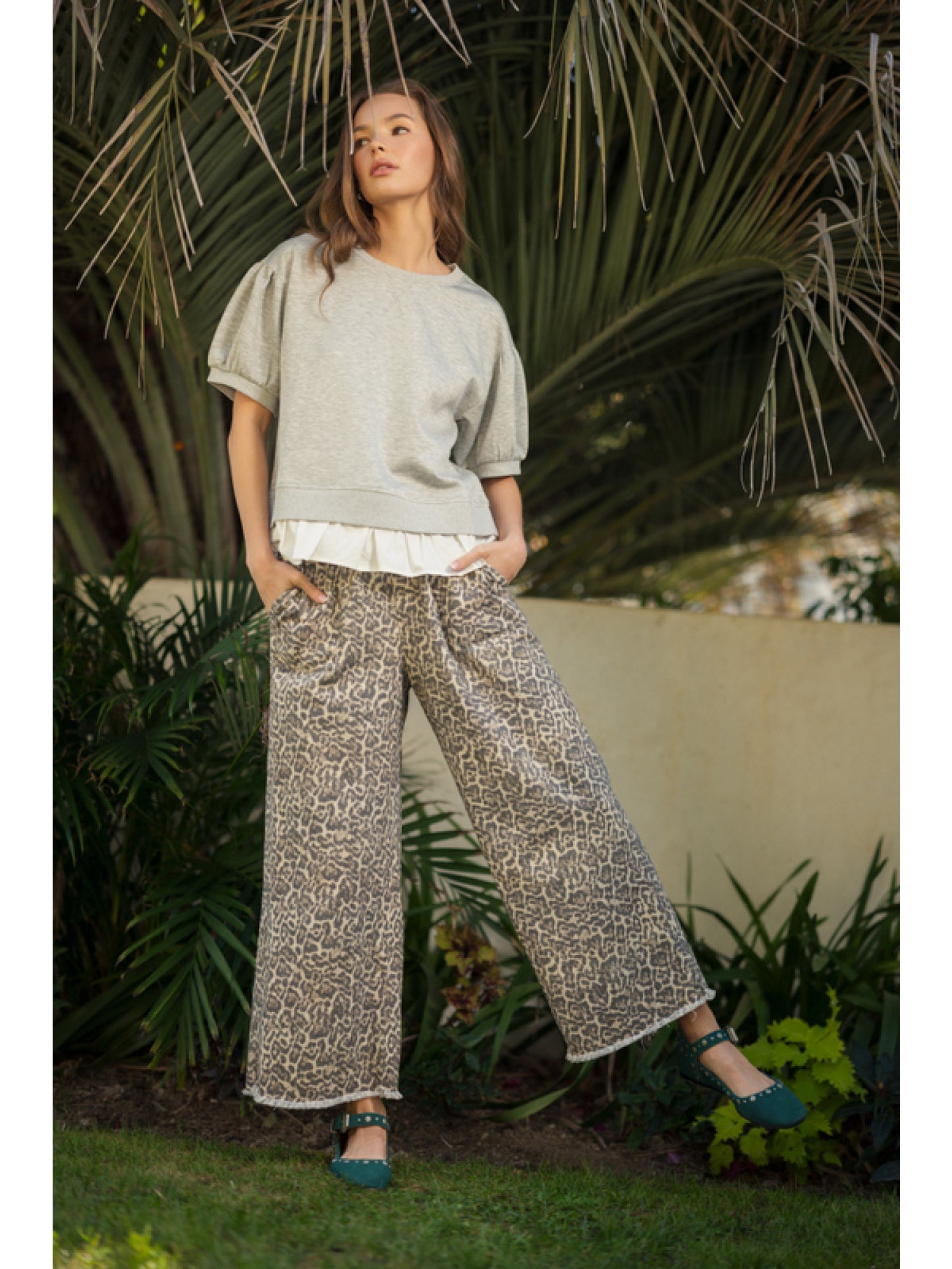 Leopard Printed Pants
