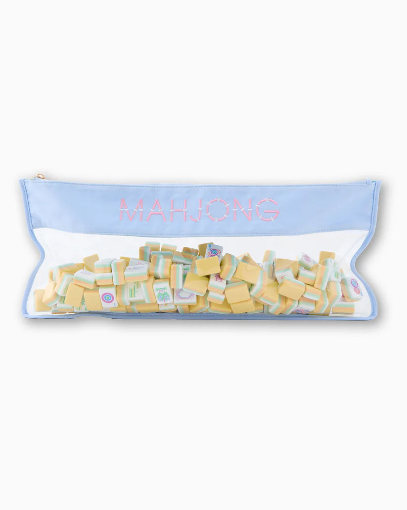 Light Blue Mahjong Bag