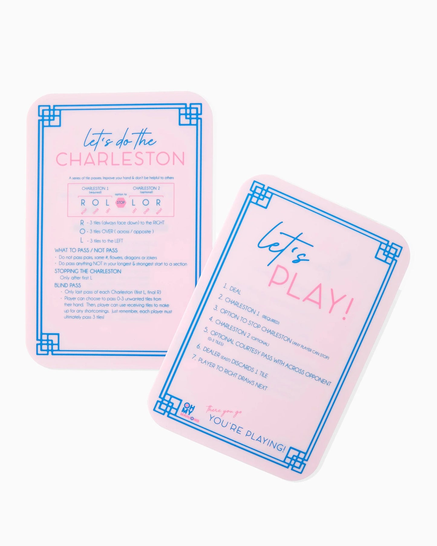 Mahjong Shufflers Light Pink