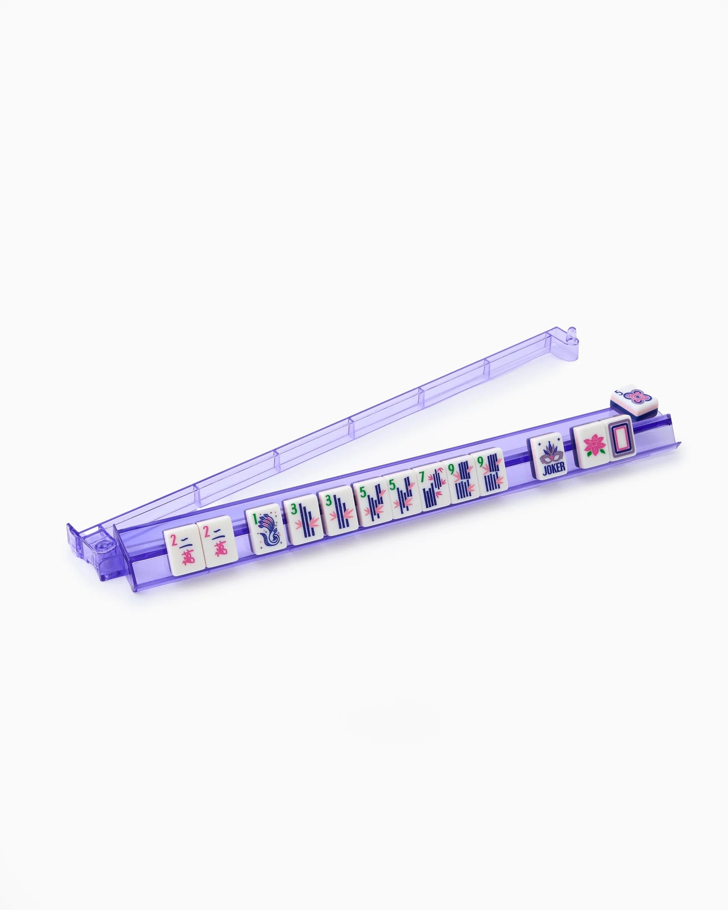 Lilac Mahjong Rack & Pusher