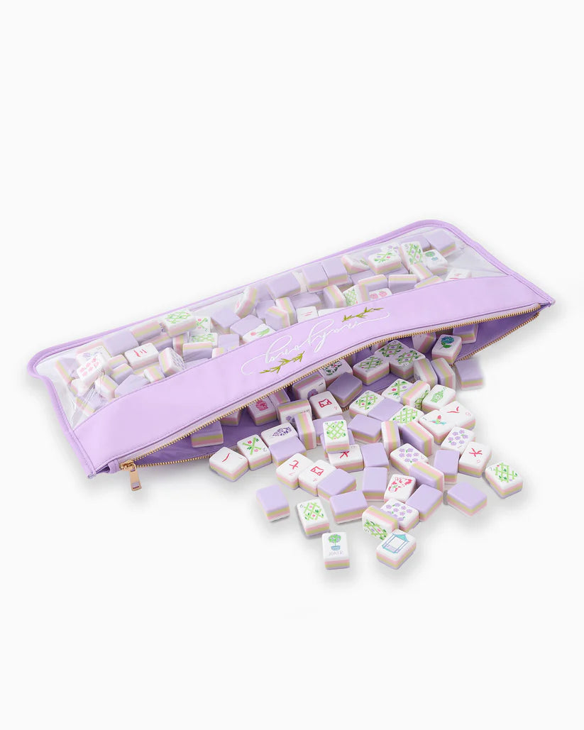Lilac Mahjong Bag