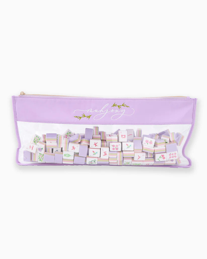 Lilac Mahjong Bag