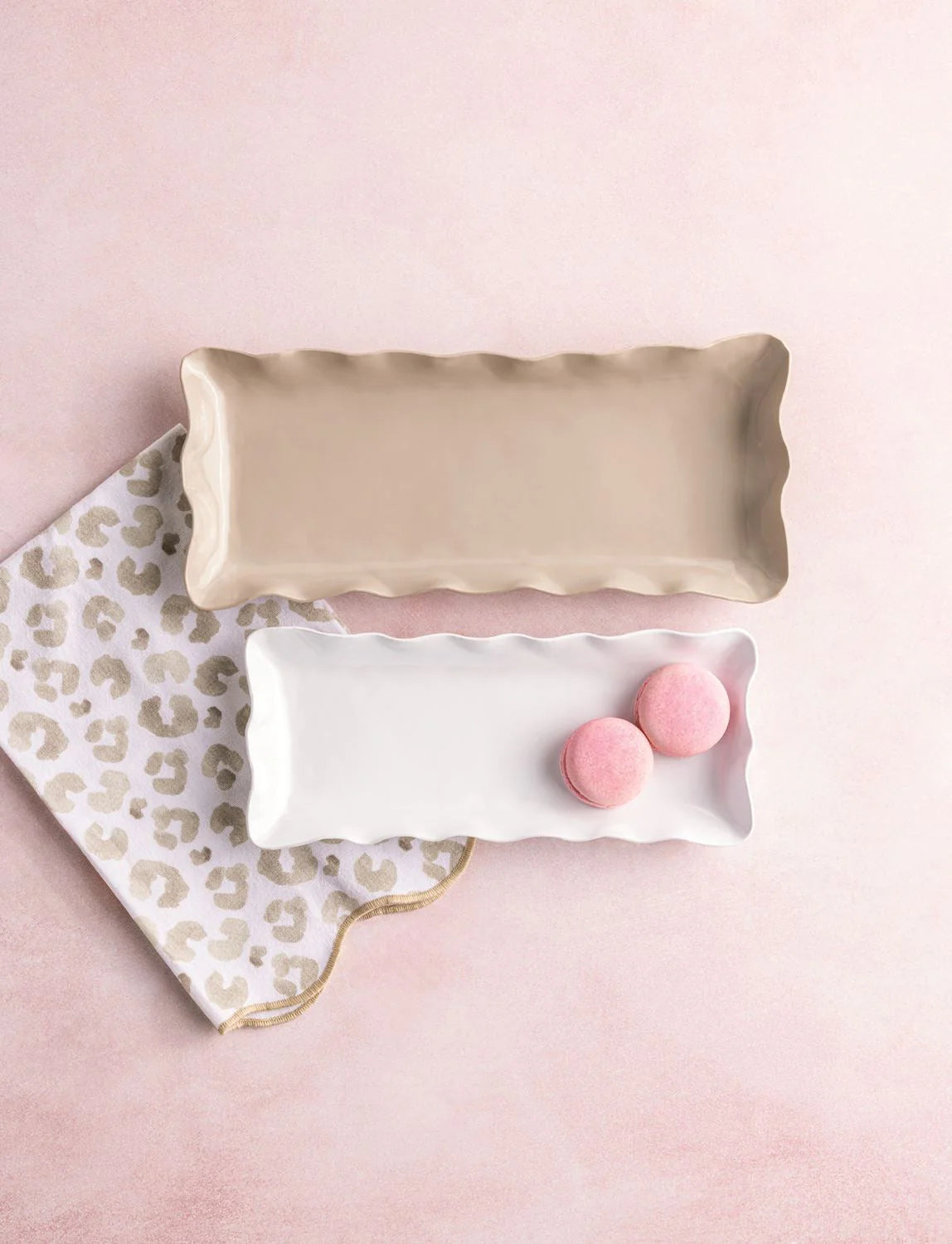 Enamel Nested Tray Set