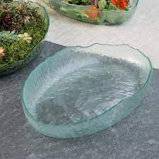 Glass Oval Serving Dish