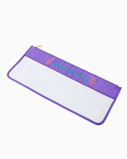 Purple Mahjong Bag