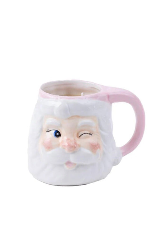 Sweet Grace Candle Santa Mug 060