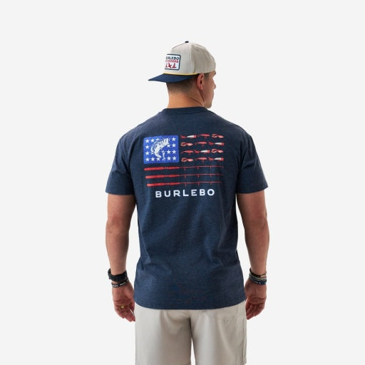 Fishing Usa- Heather Navy