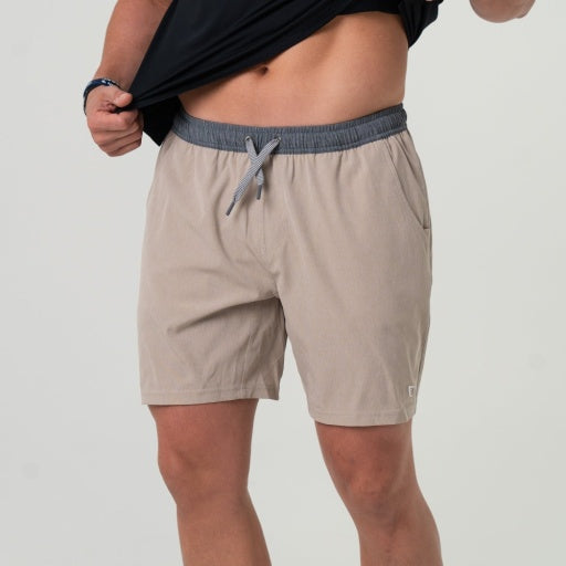Athletic Shorts Heather Khaki - Venado Camo Liner