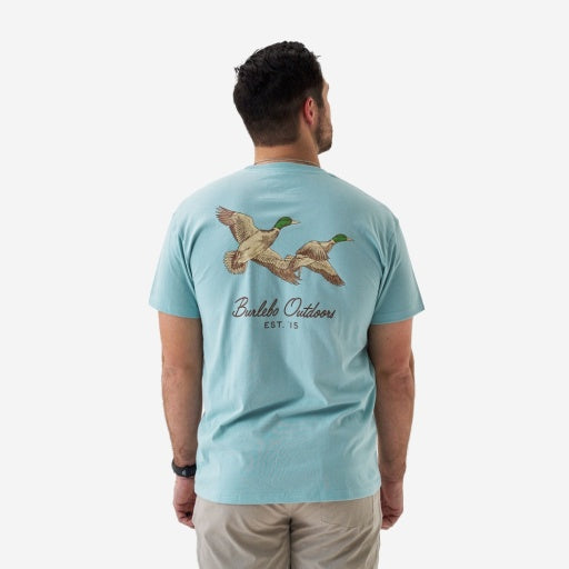 Flying Mallard - Heather Sky Blue