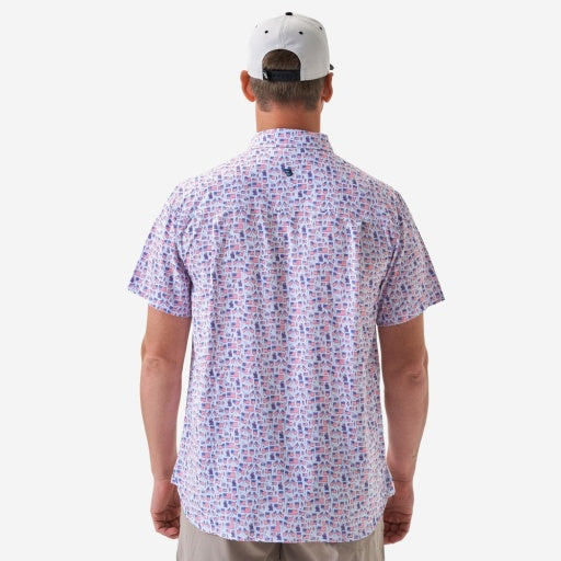 Performance Button Up Old Glory