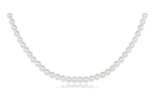 17" Choker Classic Gold Pearl 3mm Bead