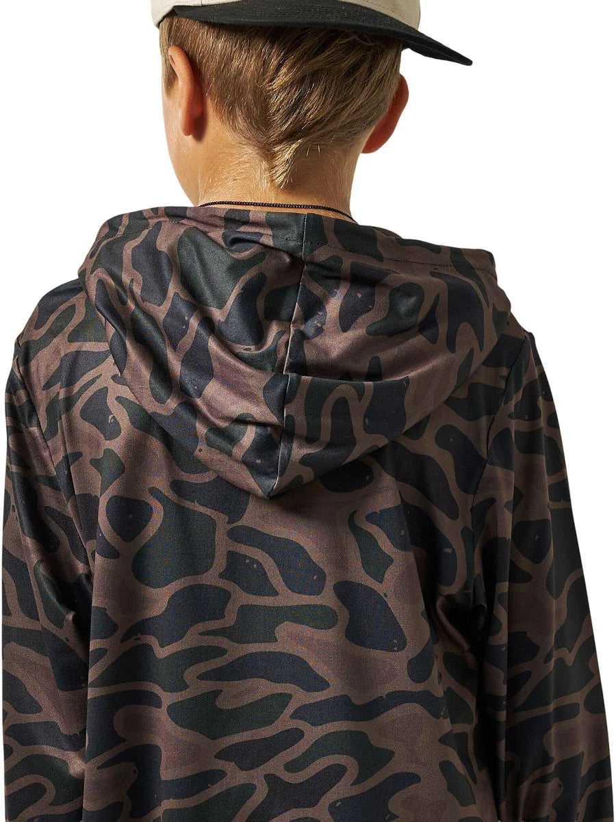 YOUTH PERFORMANCE HOODIE - BENDITA CAMO