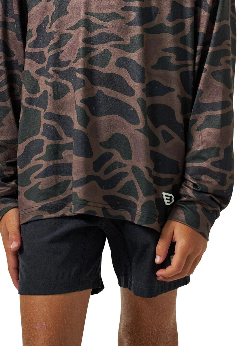 YOUTH PERFORMANCE HOODIE - BENDITA CAMO