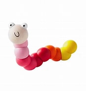 Wooden Wiggly Worms