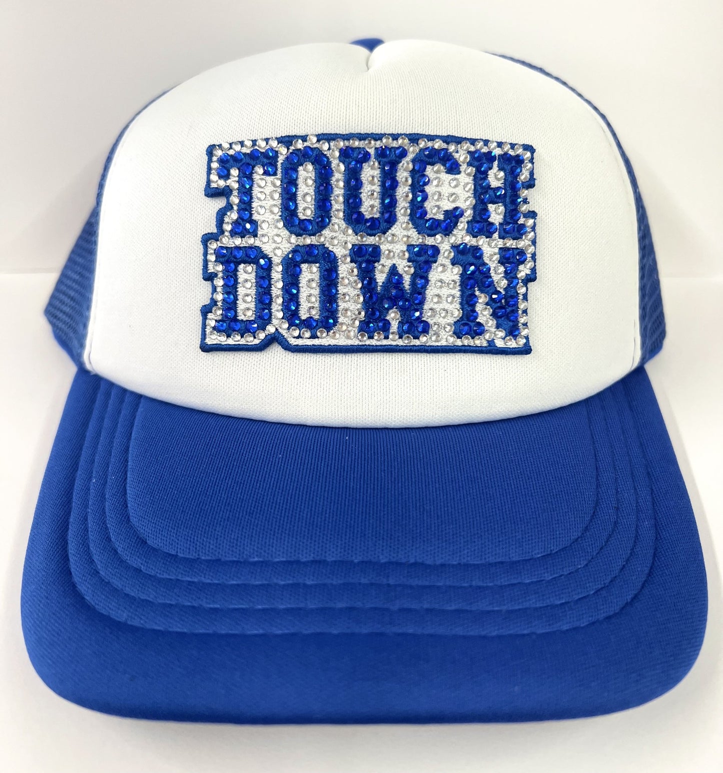 Royal Touchdown Patch Youth Trucker Hat