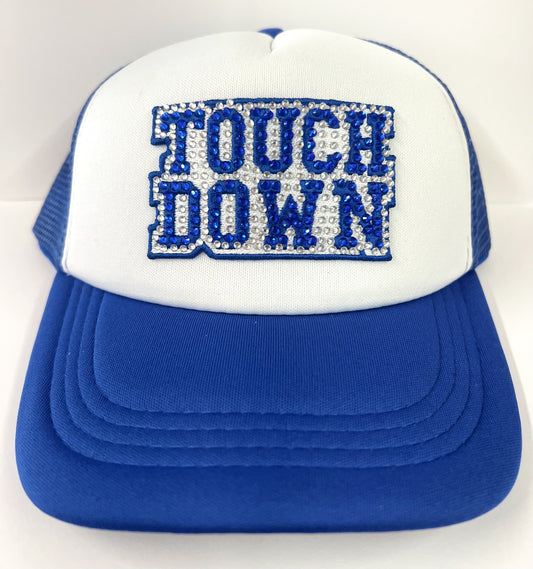 Royal Touchdown Patch Youth Trucker Hat