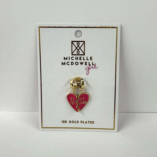 Charm Friends Pink Heart