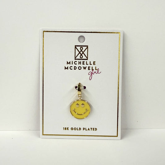 Charm Luxe Yellow Smiley