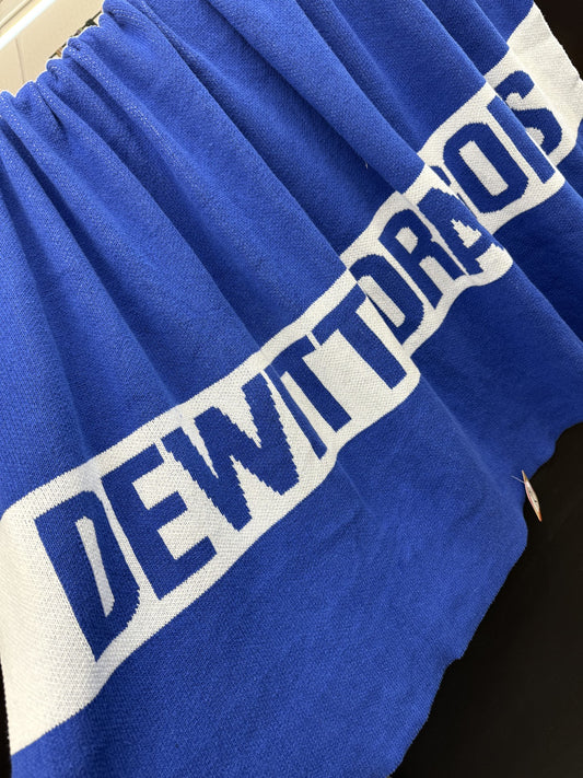 DeWitt Dragons Knit Throw