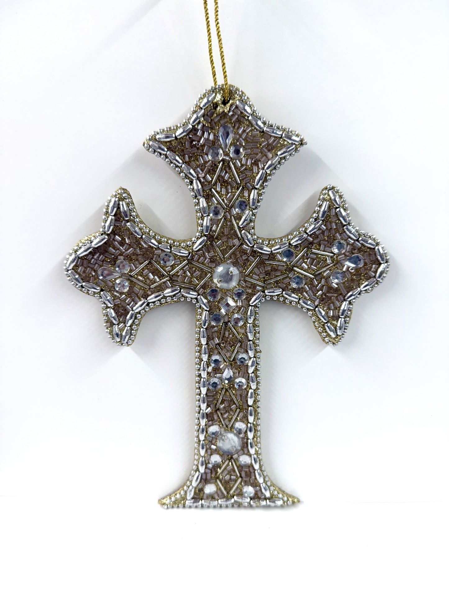 6" Renaissance Cross Ornament