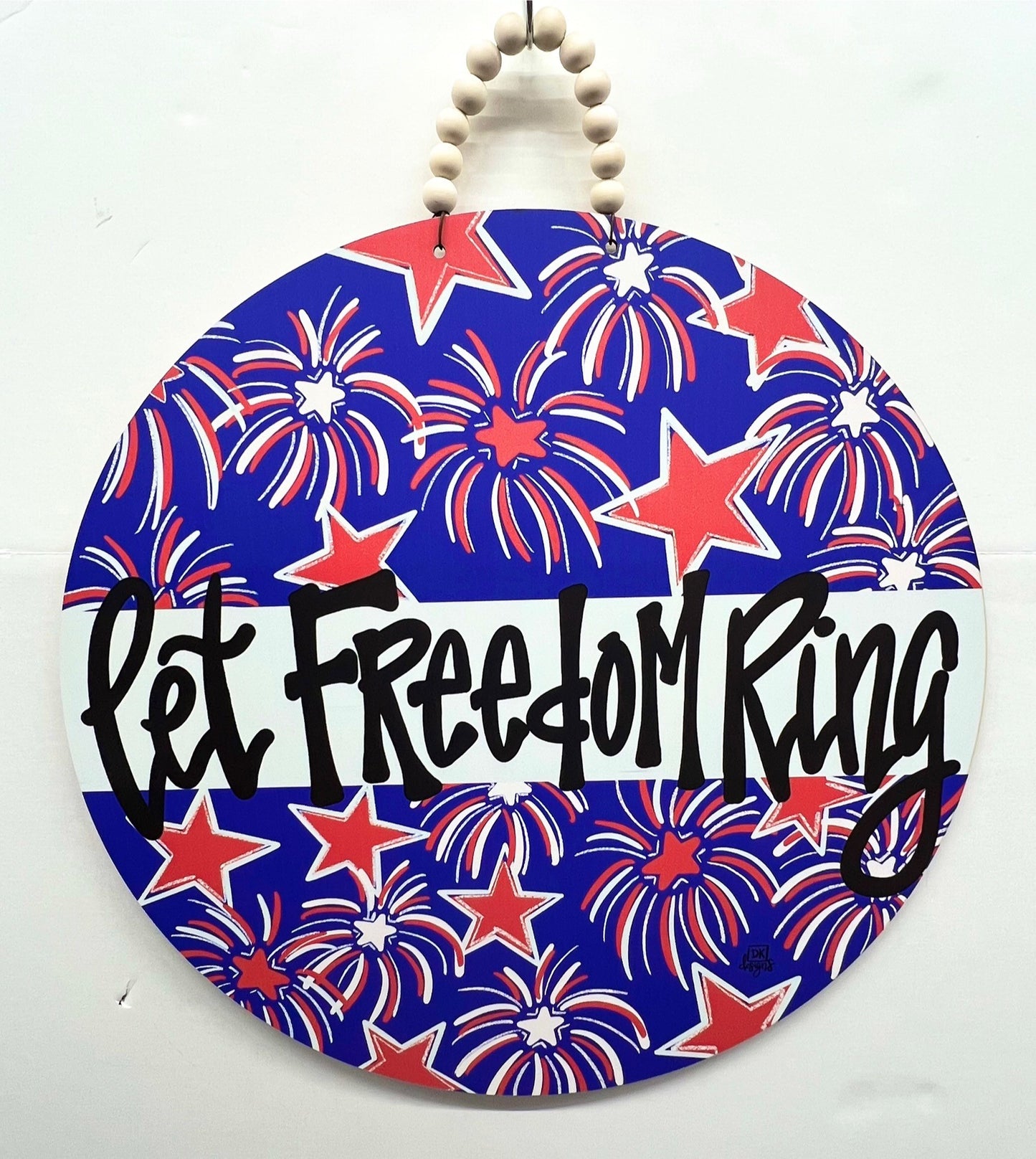 Let Freedom Ring Door Hanger