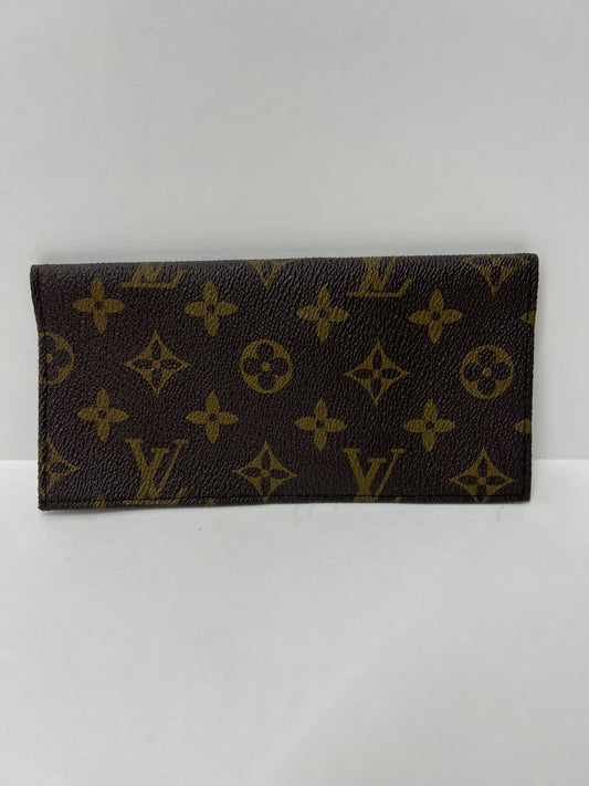 Upcycled Louis Vuitton Checkbook Cover