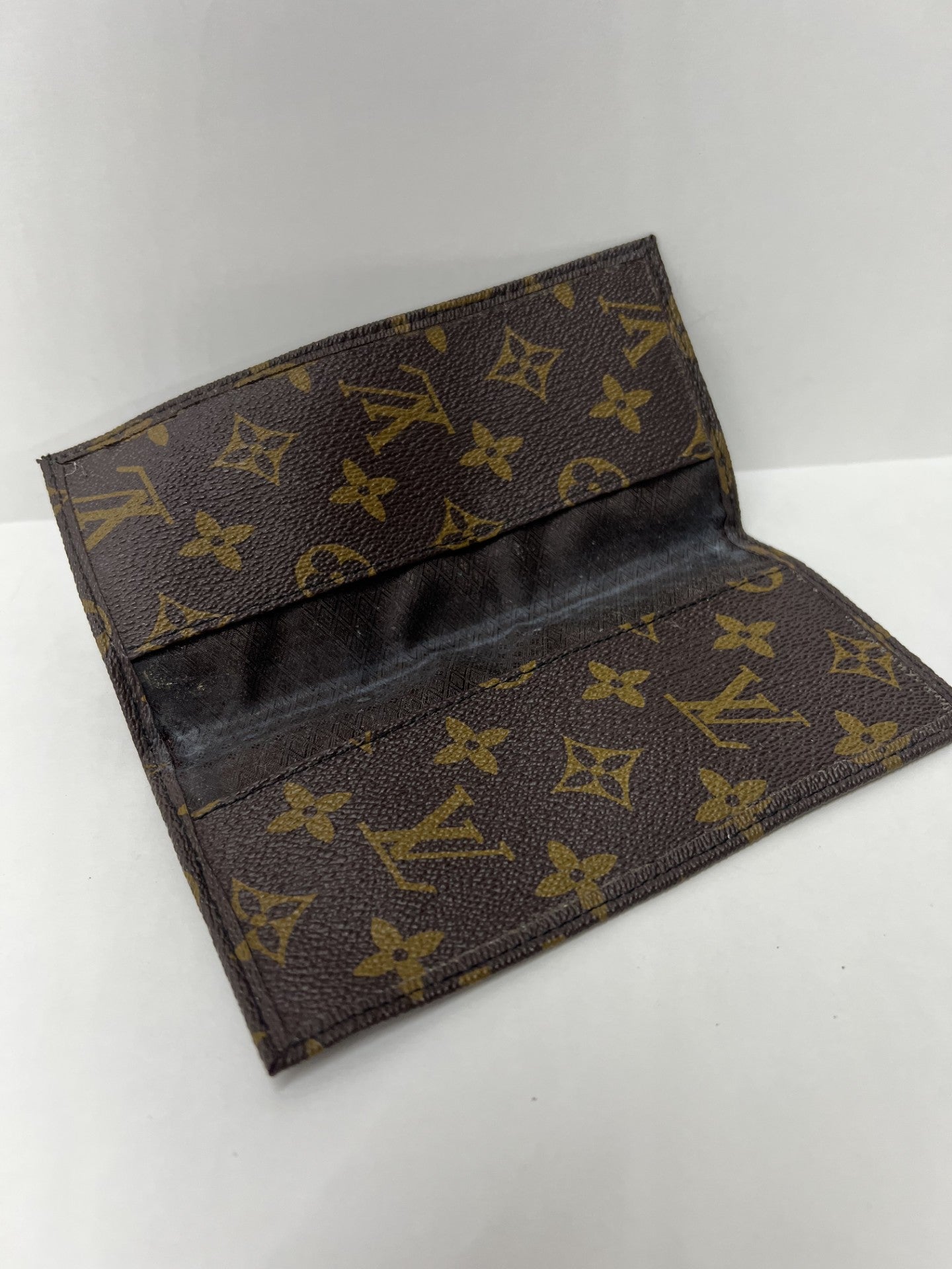 Upcycled Louis Vuitton Checkbook Cover