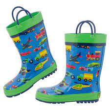 Kids Transportation Rain Boot