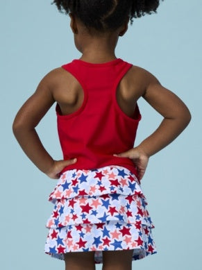 Star Spangled Active Skort