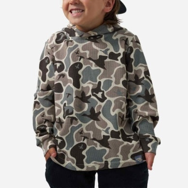 Youth Thermal Hoodie - Mallard Mayhem Camo